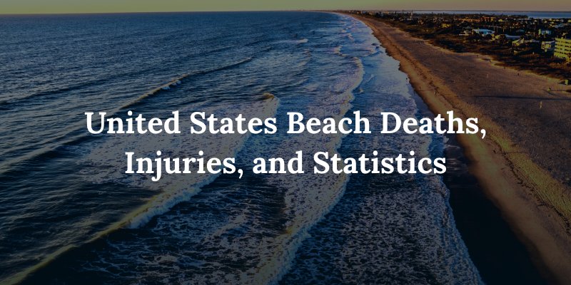 United States beach statistics