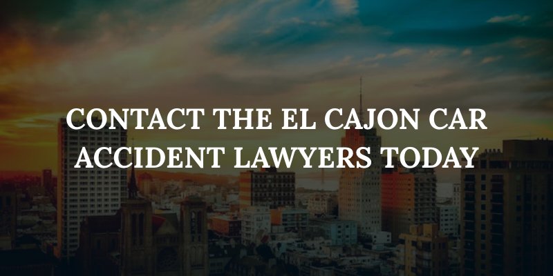 sky view of city of san diego at sunset with the caption: "contact the el cajon car accident lawyers today"