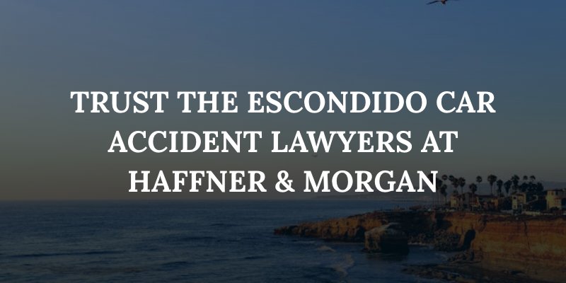 san diego coastal cliff view with caption: "trust the escondido car accident lawyers at haffner & morgan"